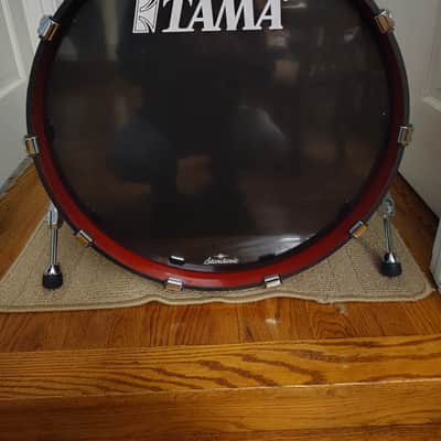 Tama Starclassic 22x16 Walnut/Birch Bass Drum - Phantasm Oyster image 1