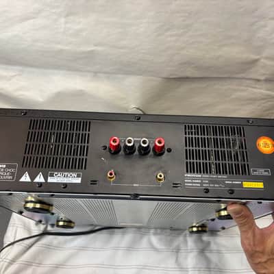Proton D1200  Stereo Amplifier. Rare dynamic power on demand. Green Vu. image 10
