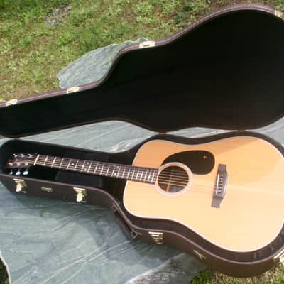 2007 Yairi DY-28 All Solid Guitar Natural+Deluxe Yairi hard case, Warranty Card and more image 1