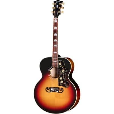 Gibson SJ-200 Standard Maple Acoustic Electric Guitar - Tri Burst image 2