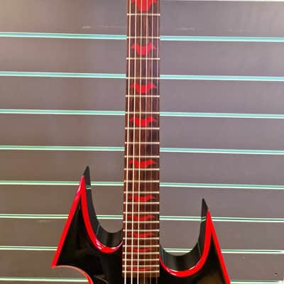 B.C.Rich ‘Avenge Son Of The Beast’ Onyx with Red Bevels 2013 Electric Guitar image 6