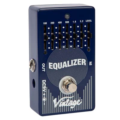 Vintage VFX10 Electric Guitar 6-Band EQ Pedal 2026 image 2