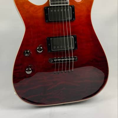 ESP E-II Horizon NT-II LH Tiger Eye Amber Fade Left-Handed Electric Guitar + Hard Case NT2 NT 2 image 7
