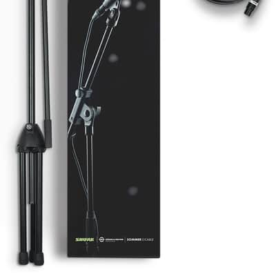 SHURE SM58 QUALITY BUNDLE MICROFONO SM-58 + CAVO XLR SOMMER CABLE 6MT + ASTA MICROFONICA KONIG&MEYER