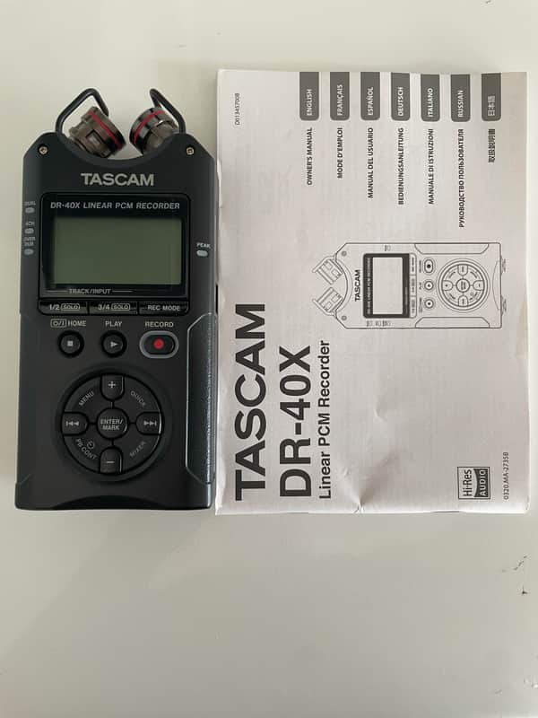 TASCAM DR-40X 4-Channel Portable Digital Recorder image 1