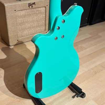 Eastwood - Airline Map Bass Long Scale - Rosewood - Seafoam Green (No Case Or Bag) - USED image 8