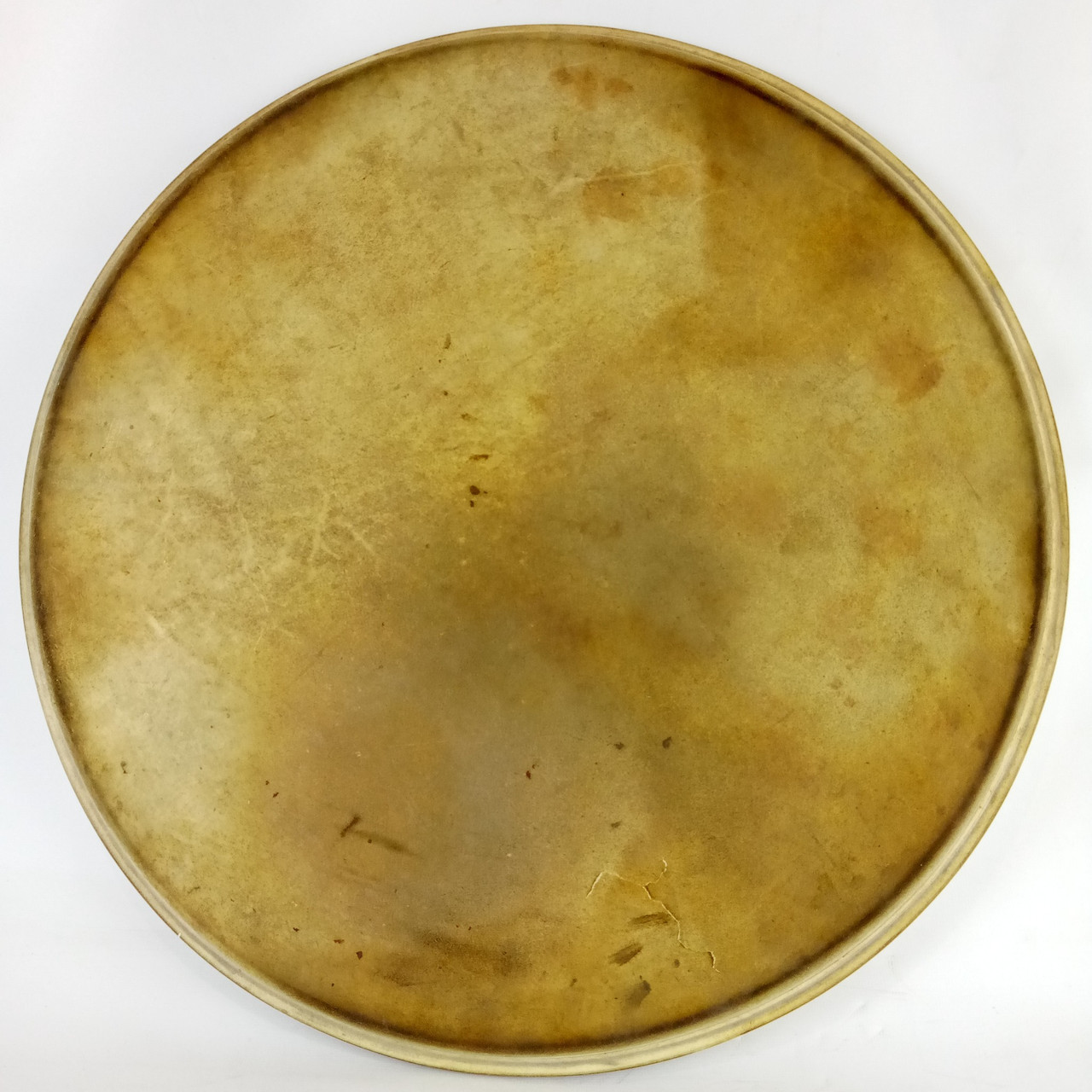 Ludwig 18"Calf Skin Bass Drum Head Maple Flesh Hoop Superior Floor Tom Vintage50 — main photograph