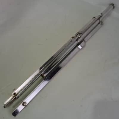 WFL Ludwig Snare Drum/Cymbal Stand Tripod Base Chrome Vintage 40s Chicago image 4