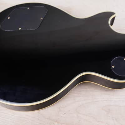 Orville LPC-75 Les Paul Custom MIJ 1990 Ebony Made in Japan w/ Bag image 16