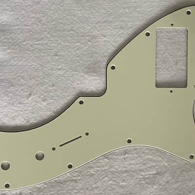 For Fender US Telecaster Thinline/Tele 69 PAF Guitar Pickguard 3 Ply Mint Green image 1