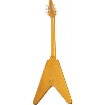 Gibson 58 Korina Flying V White Pickguard VOS image 3