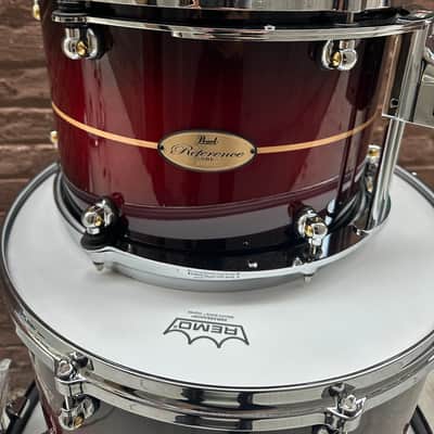 Pearl Reference One 3-pc. Shell Pack (Cymbals and Hardware Not Included), Natural Banded Redburst (RF1C903XPS/C836) image 3