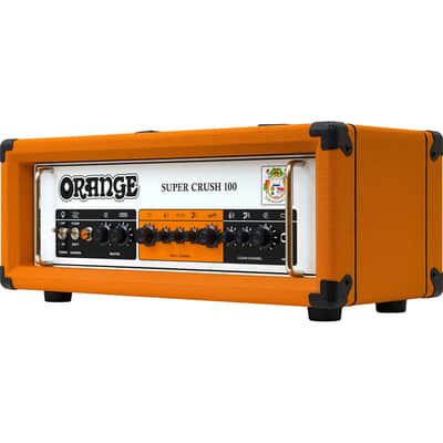 Orange Amplification Super Crush 100 2-Channel 100W Class A-B Power Guitar Amplifier Head image 2