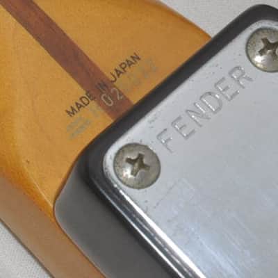 Fender Japan ST57(T)'57 Stratocaster 2-Tone Sunburst Electric Guitar Ref No 7481 image 2