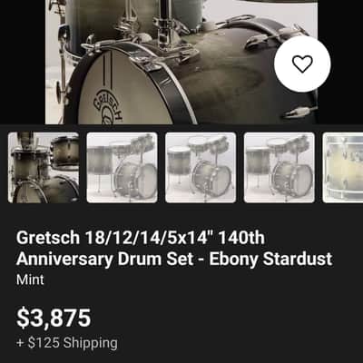 Gretsch 140th Anniversary 14x5 Snare image 3
