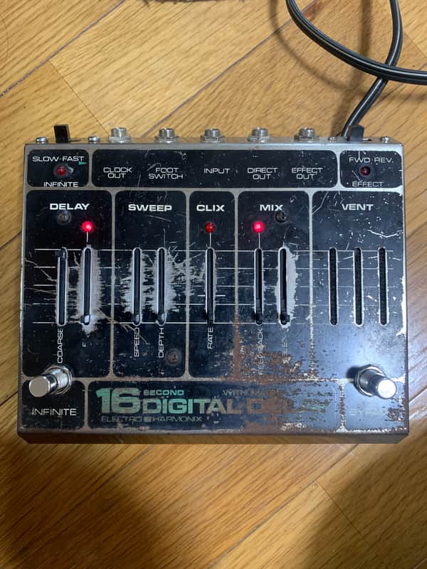 Electro-Harmonix 16second delay original 1980  +original foot controller image 1