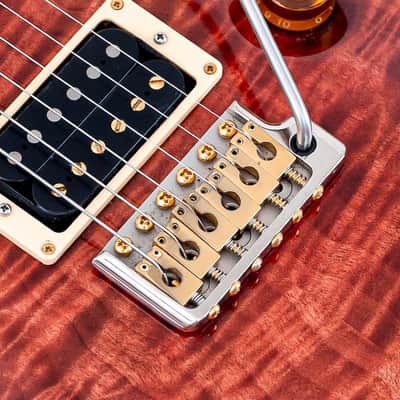 2003 Paul Reed Smith Custom 24 “10 Top” Brazilian Limited Edition Root Beer w/ Case, Hangtags image 8