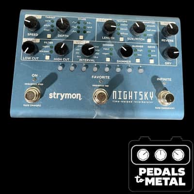 Strymon NightSky Time-Warped Reverberator 2020 - Present - Blue - X16320 image 1