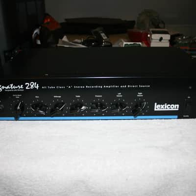 Lexicon Signature 284 Rack Mount Recording Guitar etc Amp Magic Eye image 4