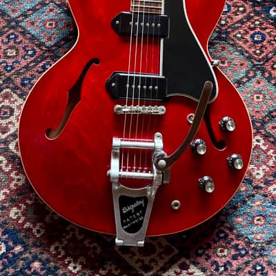 Gibson Custom Shop ES-330 VOS w/Bigsby, Vintage Cherry, w/Case image 1
