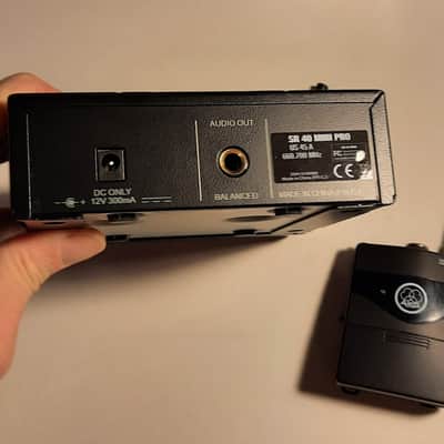Immagine AKG WMS40 Mini Pro Wireless Instrument System 2010s - Black - 3