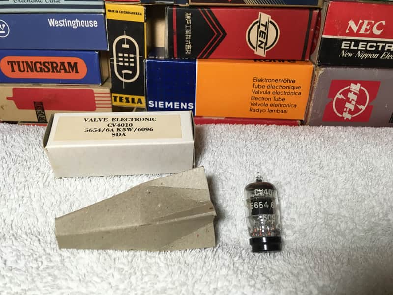 1 NOS Military RTC/Mullard~France CV4010 ~ Premium EF95 6AK5 5654 Telefunken CU29 LittleDotAmps Yaqin 6J1 ~ Dynamic Musical Warm Layered Detailed Upgrade image 1