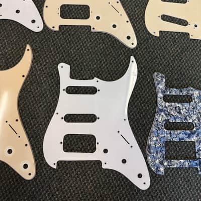 Stack of strat pickguards (9 Pieces) image 6