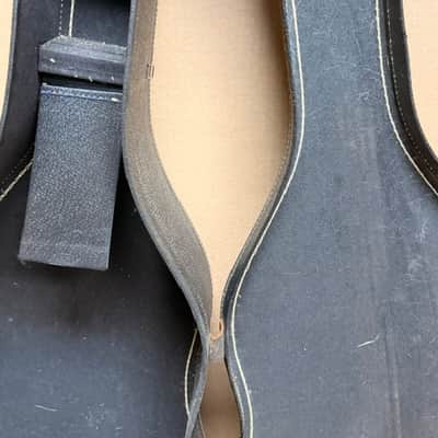Vintage-Style Unbranded Chipboard Hardshell Parlor Guitar Case image 16