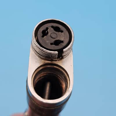 ☆Rare Vintage 1940s Shure 508 Stratoliner Sonodyne Microphone - 3 pin Amphenol Adapter Cable Included - Shure 51 52 708 508A 708A image 17