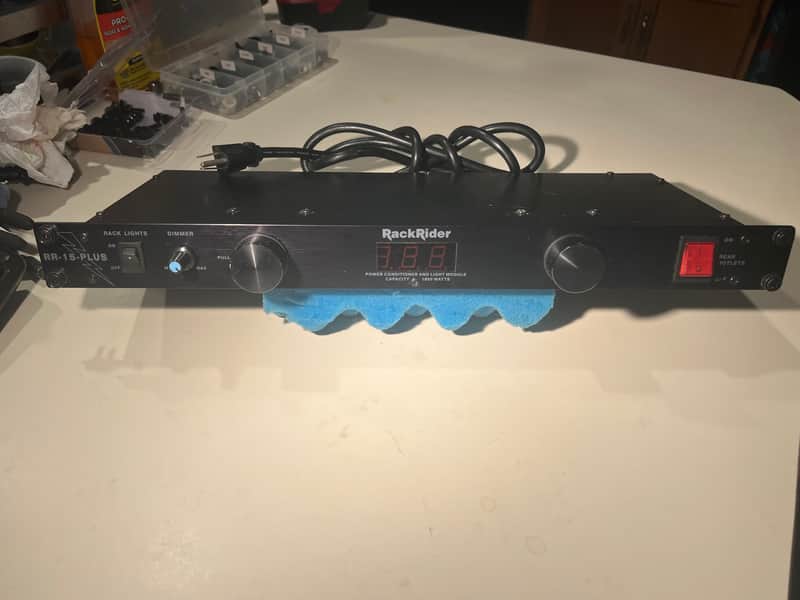 Furman Rack Rider Box Furman RackRider RR-15 Plus Power Conditioner with Lights & | Reverb