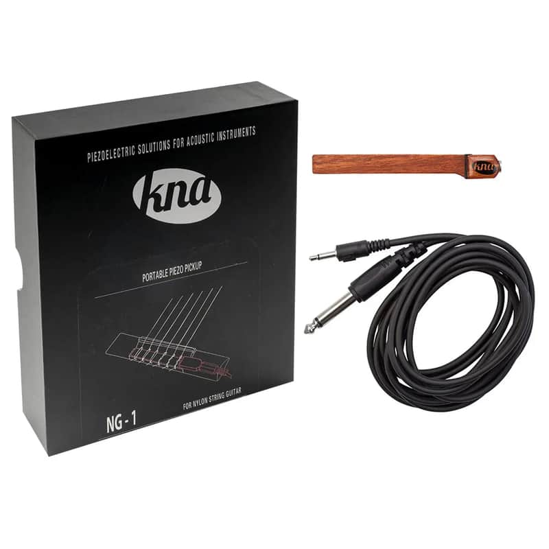 KNA NG-1 Portable Piezo Pickup for Nylon String Classical Guitar image 1