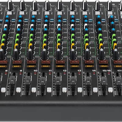 Mackie ONYX24 24-Channel Analog Mixer w/ Multi-Track USB+SE Electronics Mic image 14