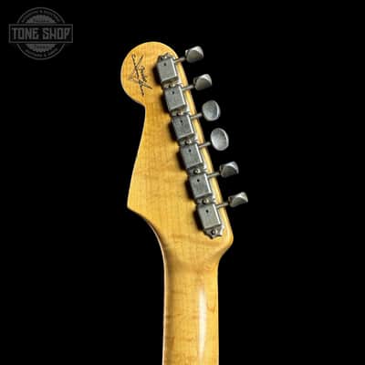 Fender Custom Shop 1963 Stratocaster Relic 3 Tone Sunburst Sparkle w/case TSLTD6OF10 image 10