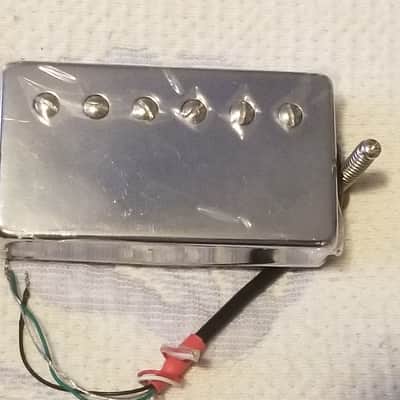 GUITAR HUMBUCKER NECK PICKUP, CHROME image 1