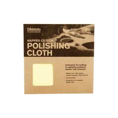 D'Addario Untreated Napped Cotton Polish Cloth image 3