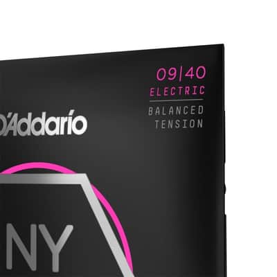 D'Addario NYXL 9-40 S/Light Balanced Tension Electric Guitar Strings- NYXL0940BT image 5