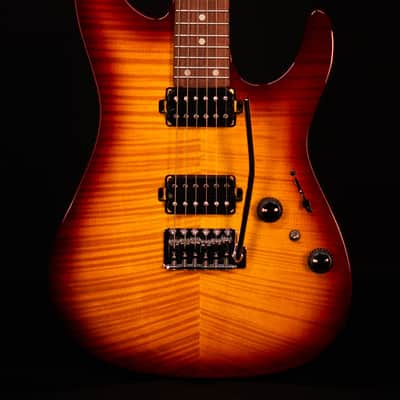 Ibanez AZ24S1F Flame Top Electric, Violin Sunburst image 1