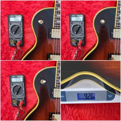 Greco EG500C 1981 - Violin Sunburst - Super Power Custom - Les Paul Custom - Original Maxon UD Pickups - Made In Japan - MIJ image 24