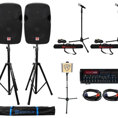 Rockville+Technical Pro Youtube Karaoke Machine System Mixer w/ Bluetooth image 16