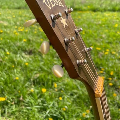 Vega Profundo Flat Top 1940,s - all original - hard shell case image 13