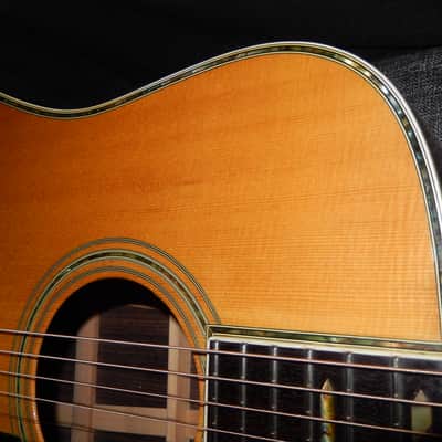 MADE IN JAPAN 1977 - C.F. MOUNTAIN W500D - SUPERB - MARTIN D45 STYLE - ACOUSTIC GUITAR image 12