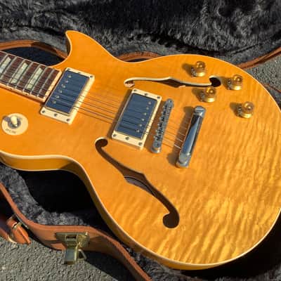 Gibson Memphis ES-Les Paul 2016 - Transparent Amber image 11