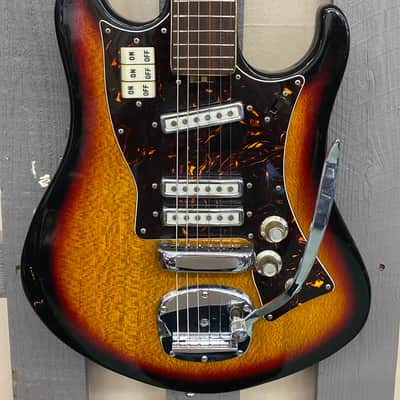 Norma 1960s Made in Japan Solid Body Electric Guitar (used) image 2