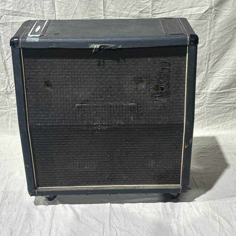 Marshall 1960A 4x12" Angled Guitar Speaker Cabinet 1964 - 1979 - Black (CABINET ONLY) image 1
