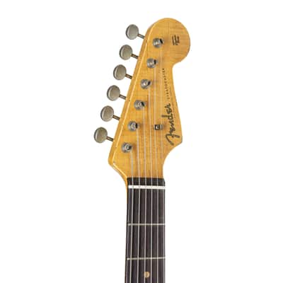 Fender Limited Edition '59 Stratocaster HSS Relic Daphne Blue Metallic - Custom Electric Guitar image 4