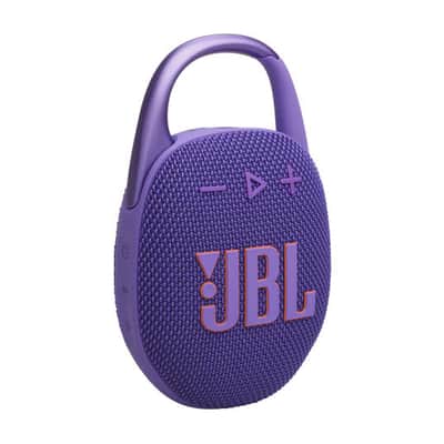 JBL CLIP 5 Ultra-Portable Bluetooth Speaker (Purple) image 2