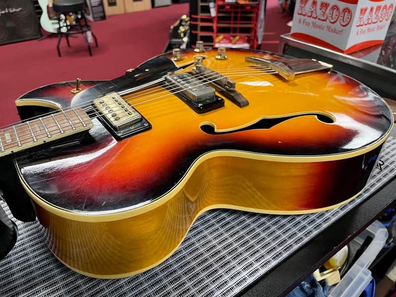 Aria Diamond H-F1362G MIJ 1960s - Sunburst | Reverb