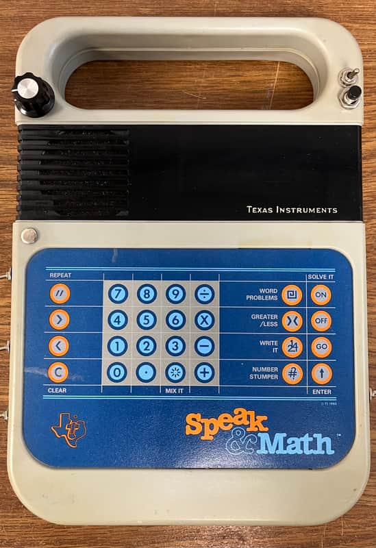 Circuit Bent Modified Texas Instruments Speak & Math (Spell) image 1