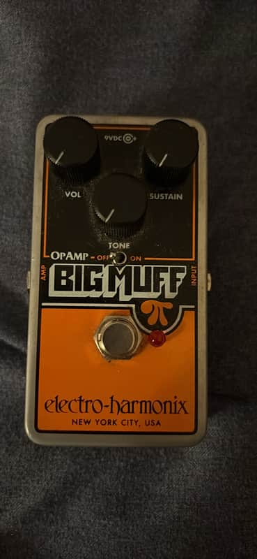 Immagine Electro-Harmonix Op Amp Big Muff Pi Reissue 2017 - Present - Black/Orange - 1
