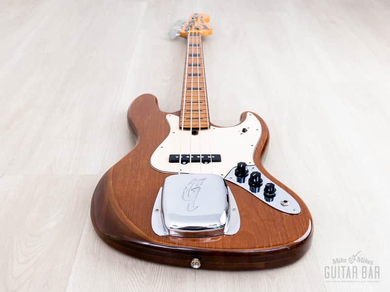 1974 Greco JB-550 Vintage Jazz Bass Mahogany w/ Power Booster